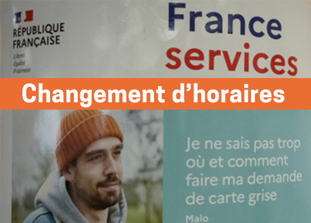 France Services : de nouveaux horaires à partir du 1er janvier 