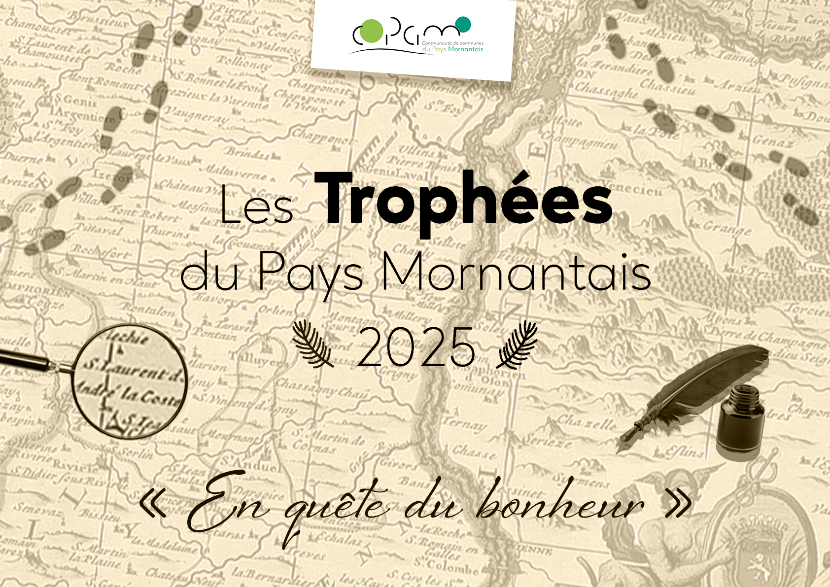 Visuel invitation Trophées du Pays Mornantais. 2025